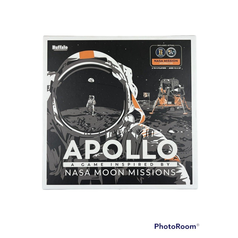 NIB Apollo Board Game - Inspired By NASA Moon Missions - Buffalo Games (2020)